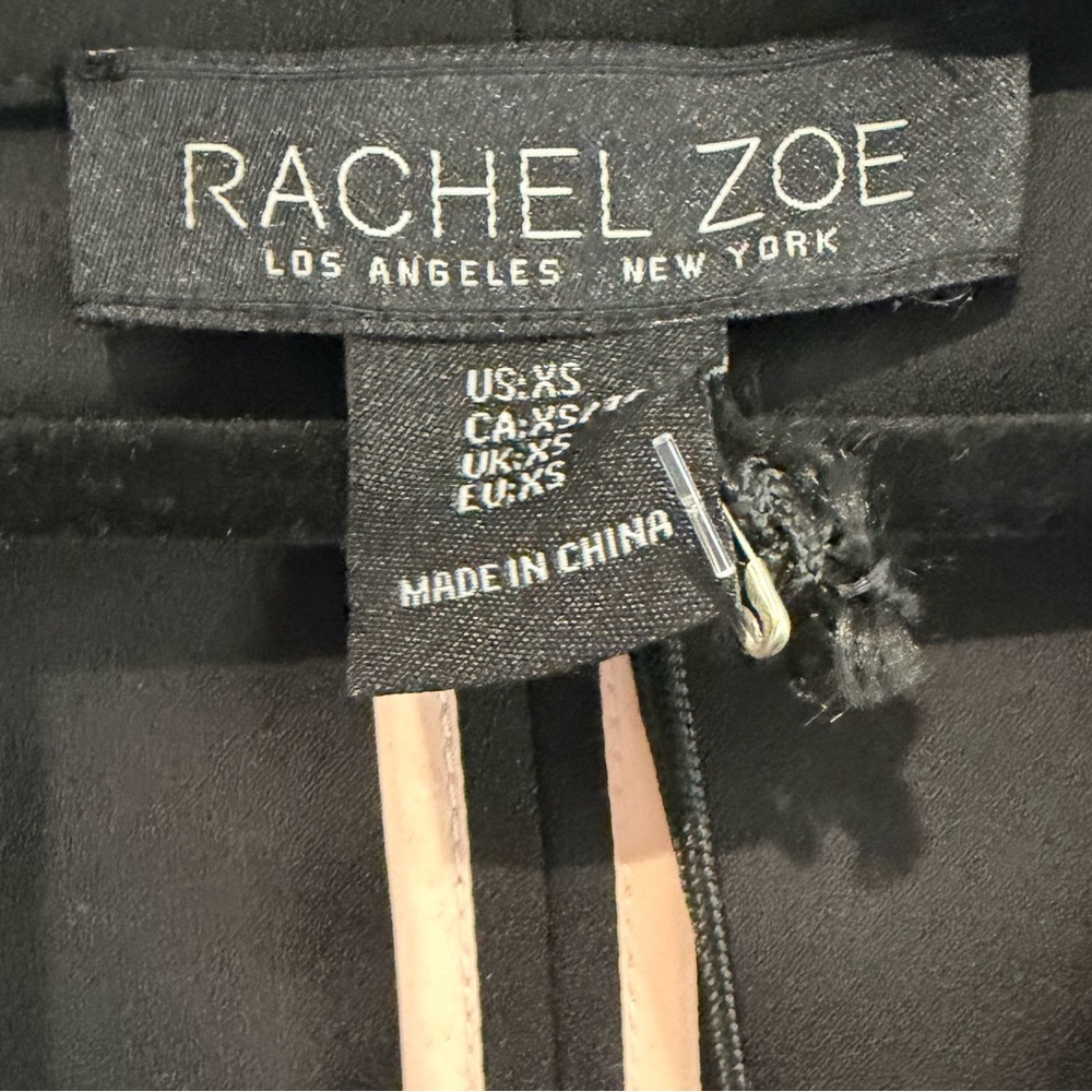 Rachel Zoe Women's Classic Elegant Black Business Casual Blazer - Picture 3 of 4